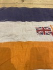 Vintage 1940s South Africa Union Flag  1928-1994 Linen With Stamps