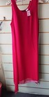 Ashro Red Two-piece Dress And Jacket Set Nwt M
