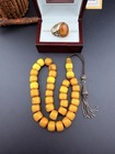 Rare Antique German Bakelite Islamic Tesbih                                                                