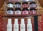 Azure Beauty Dip Powder Gel Nail Starter Kit 8 Colors  read Description 