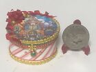 Artisan Christmas Snowflake Gift Box 1 12 Dollhouse Miniature Signed Ooak