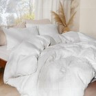 New Anthropologie White Boho Queen Embroidered Tassel Bedspread Duvet Sham Set