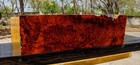 Red Amboyna Burl Lumber Live Edge Epoxy Resin Table Top Diy Block Exotic Wood
