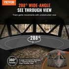 Vevor Hunting Blind 288   See Through Ground Blind 4 Windows Mesh For 6-7 Person