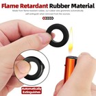 200 Pcs Rubber Grommets Kit     8 Sizes Firewall Rubber Hole Plugs Assortment  R