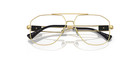 Versace Eyeglasses Ve1287 1002 Black On Gold 57-13-145  l 