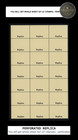 Replica Of Sheet 1927 Canada London To London