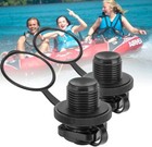 Watris Veiyi 2pcs Towable Tube Plug 22mm 0 87 Boston Valve Inflatable Boat   