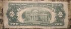 1953-a  2 Two Dollar Bill Red Seal Star United States Note Circulate a40972088a