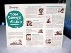 1957 Disneyland Tom Sawyer Island Map Brochure Nm 9 X 12 