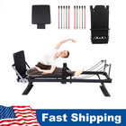 Pilates Reformer For Home Workouts Foldable Pilates Machine W  Jump Board   Cord