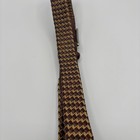 Torino Woven Leather Belt Mens 36 Brown Tan Braided Silver Buckle Usa Made 6347