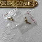 Brass Anchor Nautical Wall Or Boat Decor Vintage Welcome Screw