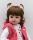 22  Reborn Dolls Realistic Newborn Baby Girl Doll Vinyl Silicone Lifelike Gift