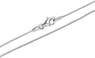 Men women s 925 Sterling Silver Tarnish-free Italian Snake Chain Necklace 16-38 