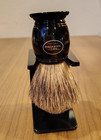 The Art Of Shaving Genuine Pure Badger Brush Black Handle W  Holder Excellent