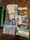 Vintage Singer Sewing Machine Buttonholer Set Model 160506  160743 Green Case