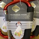 Lot Of 3-dashing Fine Gifts Aluminum Hook Red 6  W  Foam Padding