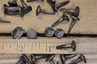 5 8  Rosehead 20 Nails Square Wrought Iron Tacks Vintage Rustic Decorative Look