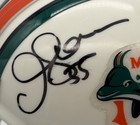 Junior Seau Hof Signed autographed Dolphins Mini Football Helmet Jsa 215546