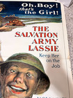 Original 1918 Us Wwi Rare    salvation Army Lassie    Doughnut Girl United War Work