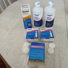 Contact Lens Rgp Care Solutions Lot Kit Cleaner Cases Saline Conditioner