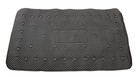 Black Cushioned Bath Mat Non Slip Tub Shower Mat Suction Cups 27 5 X 16