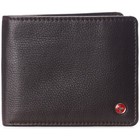 Alpine Swiss Mens Genuine Leather Passcase Bifold Wallet Rfid Safe 2 Id Windows