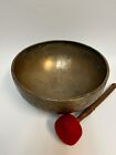 12 Rare  Antique Inch Healing Singing Bowl-hand Hammered Tibetan Bowls Yoga