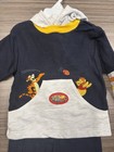 Vintage 2000 Disney Pooh   Tigger    high-five    Hoodie Set   Size 3t