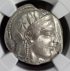 Attica Athens 455 Athenian Owl Ngc Choice Xf Ancient Silver Tetradrachm Coin 598