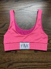 Five Dancewear Adult Xs Pink Sports Bra Dance Top Crop Top Excellent Condition