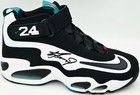 Ken Griffey Jr  Signed White   Black Nike Air Griffey Max 1 Shoes Mariners Size