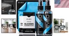 Travel-friendly Eyeglass Cleaner Spray   Cloths - Crystal Clear Vision Anywhere