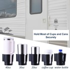 Universal Large Cup Holder Wall Mount  Heavy Duty Plastic Drink Holder For Bo   