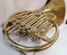 5-valve Professional Brass Double French Horn Detachable Bell German Made  Rare