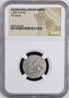 Ngc Ancient Acarnania Ar Stater Pegasus Athena Greece Silver Coin Amphilochikon