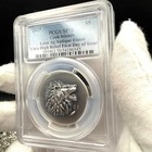 2025 Cook Islands  5 Pcgs Sp70 Leon  999 Silver Coin Antique Finish 1 Of 50 Mint