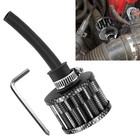 212cc Air Filter Valve Cover Breather Filter - Mini Bike Air Titanium Gray