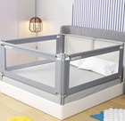 Bed Guard Rail For Toddlers - 3 Sides Safety Baby Bed Rail Guard With Reinforced