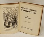 Vintage Book-the Boy Scout Explorers At Emerald Valley-1955-don Palmer