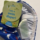 Green Sprouts Toddler Boys Absorbent Reusable Swim Diaper Size 6 Months