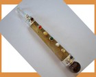 Yellow Quartzite Crystal Reiki Seven Chakra Healing Stones Spiritual Wand 