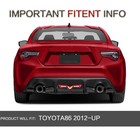Tail Lights For Gt86 Brz Frs 2012-2020 Led Drl Turn Signal Plug Play Clear