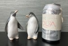 Pair Of Vintage Porcelain Penguin Figurines  4  Tall  Unbranded  Bird Figurines