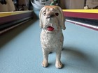 Vintage Imperial Toy Co Saint Bernard Figure Black Brown Dog Pet Large Figurine