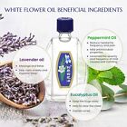 White Flower External Analgesic Balm Oil  20ml  Authentic Us Import  12 Bottles 