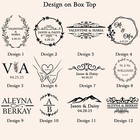 Personalized Solid Wood Ring Box Custom Engraved Weddings Proposals Anniversary