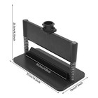 Steel Press Brake Attachment Black For 12 Or 20-ton Hydraulic Workshop Presses