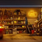 Check Engine Light Neon Sign-dimmable Garage Decor  Usb Led Repair Shop Light
